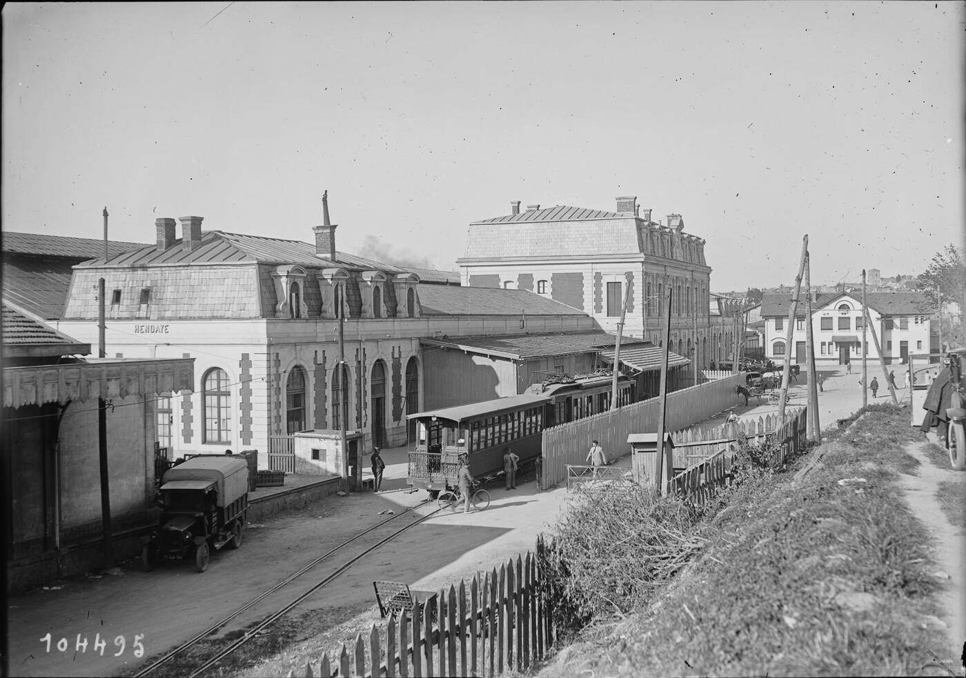Gare d'Hendaye, 1925, Pyreneas, Agence Rol